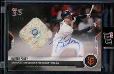 2021 Topps Now Buster Posey Auto Autograph Game Used Base Relic #943A #d 95/99