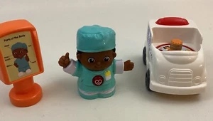 VTech Go Go Smart Friends Dr Brian Ambulance And Body Parts Sign - Picture 1 of 12