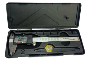 DIGITAL CALIPER 6" 150MM LCD SCREEN 0.01MM/0.0005" MULTI FUNCTION FROM RDGTOOLS - Picture 1 of 2