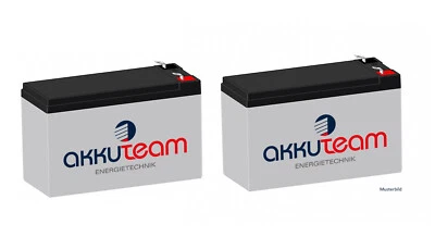AKKUTEAM Ersatzakku 24 V 9 Ah für den Peg Perego Geländewagen Polaris RZR 900 XP