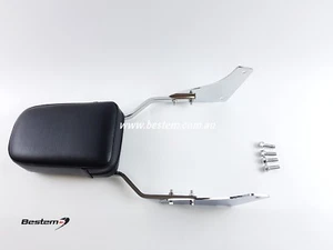 HONDA Shadow Sabre ACE Chrome Backrest Brackets Sissy Bar 2pcs - Picture 1 of 5