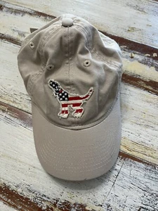 Southern Fried Cotton Cap Dog Flag Adjustable Tan - Picture 1 of 8