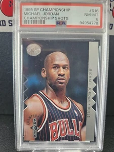 1995 SP Championship MICHAEL JORDAN #S16 PSA 8 - Picture 1 of 2