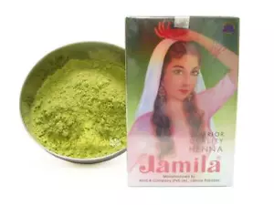 JAMILA BAQ 2024 Natural Henna Sifted Powder Body Art Quality Hair & Skin Mehndi - Picture 1 of 2
