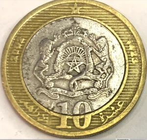 "Elegant Rarity: The 1423 (2002) Morocco 10 Dirham Coin - A Collector's Dream" - Picture 1 of 2