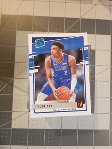Tyler Bey 2020-21 Donruss #243 Rated Rookie RC Dallas Mavericks Colorado - Picture 1 of 12
