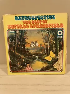 THE BEST OF BUFFALO SPRINGFIELD RETROSPECTIVE VINYL LP RECORD 1969 ATLANTIC ATCO - Picture 1 of 5