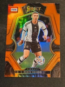 2022-23 Panini Select FIFA Mezzanino Arancione Prizm 25/60 Robin Gosens #144 - Foto 1 di 4