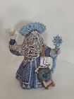 Wizard Winter Porcelain Handcrafted And Painted In 1995 By Fran Yount Hand Paint