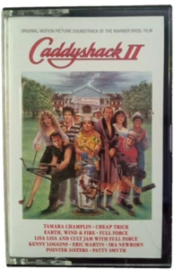 Caddyshack II Original Soundtrack, Cassette 1988, Cheap Trick & Kenny Loggins - Picture 1 of 10