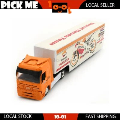 High Detailed Diecast Mercedes Actros Repsol Honda Team Truck Moto GP Team 1:43 - image 1 of 4