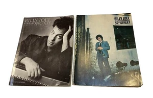 Billy Joel 52nd Street & Greatest Hits Volume I & II Music Books Piano  - Bild 1 von 16