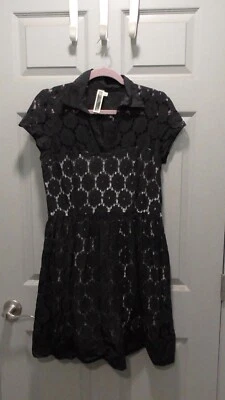 Julian Taylor Womens Black Lace  Dress Size 10 lined - Image 1 of 4