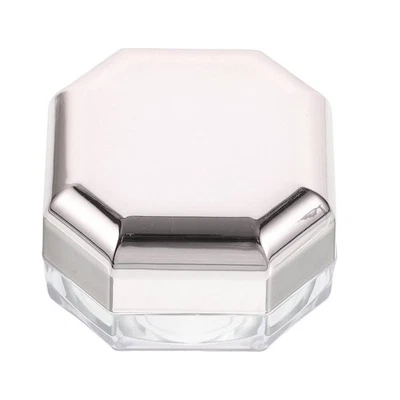  Powder Puff Container Case Empty Compact for Loose Foundation Travel - Image 1 of 4