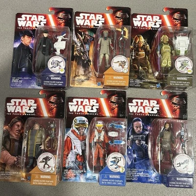 Star Wars El Despertar de la Fuerza Lote de 5 Figuras de Acción, Totalmente Nuevas En Caja Zuvio Tasu Foto 1 de 4