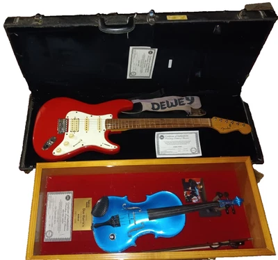 1964 Stratocaster Dewey Terry of "Don and Dewey" w/Don "Sugarcane Harris' Violin - Image 1 of 4