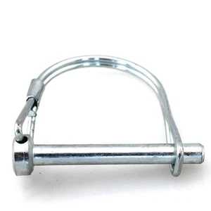 Snap / Lock PTO Pin Round Two Wire 1/4" x 1-1/2" (Pack of 25 pcs) Zinc Plated - Picture 1 of 5