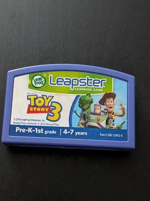 Leap Frog Leapster Learning Game Toy Story 3 Disney Ages 4-7 Kids Cartridge - Image 1 of 4