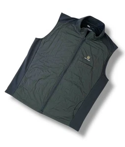ONWARD RESERVE 'Arven' Mens Performance Vest Large Gray Stretch Golf Full-Zip - Picture 1 of 15