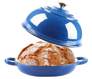 7QT Enameled Cast Iron Dutch Oven with Lid for Baking, Roasting, Stewing - Picture 1 of 7