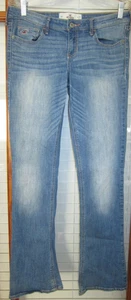 Hollister Boot Cut Jeans Women's 9R Destroyed Distressed Stretch - Picture 1 of 10