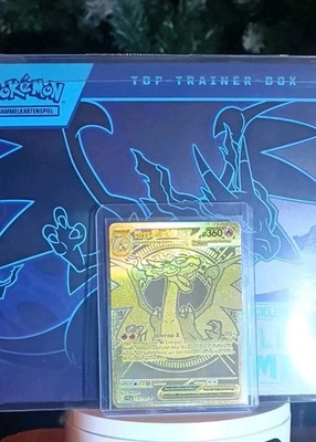 Mega Glurak X Ex PFL 130/094 DEUTSCH Pokemon Karte + TTB Sealed in Schutzhülle  - Bild 1 von 3