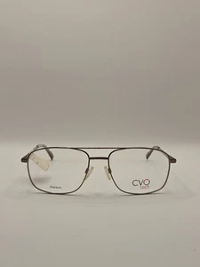 CVO TECH Eyeglasses Frames cvt 5609 56-17-145 Brown - Picture 1 of 5