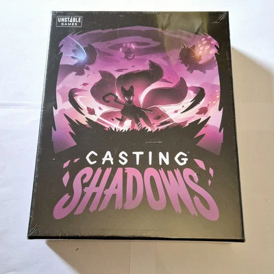 Casting Shadows Board Game Strategic Role Playing Tee Turtle Unstable Games NEW - Image 1 of 2