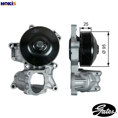 WATER PUMP ENGINE COOLING WP0121 FOR BMW 3/E92/X/SAV/E8/E91/E90/Convertible 5 - Image 1 of 4
