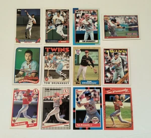 Twins Cardinals Red Sox Lot 1986 Topps Tom Brunansky 565 1988 Donruss 245 - Picture 1 of 12