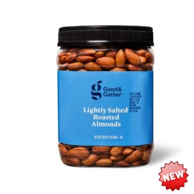 Lightly Salted Roasted Almonds - 32oz - Good & Gather™