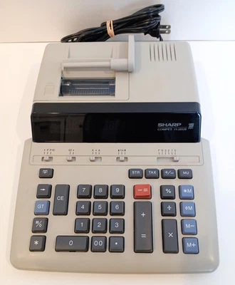 Sharp COMPET VX-2652B Printing Calculator WORKS 12 Digit Scientific - Image 1 of 4