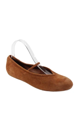 Zapatos planos de gamuza marrón Haven Well Within para mujer talla 8 Foto 1 de 4