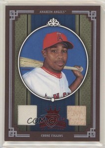2005 Donruss Diamond Kings Red Framed Materials /100 Chone Figgins #7