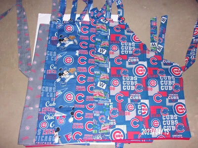 BARBEQUE APRON CHICAGO CUBS ASSORTED PATTERNS - Image 1 of 4