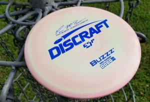 Discraft ESP BUZZZ Swirly Pink/Lime Paul McBeth 5x Signature. - Picture 1 of 4