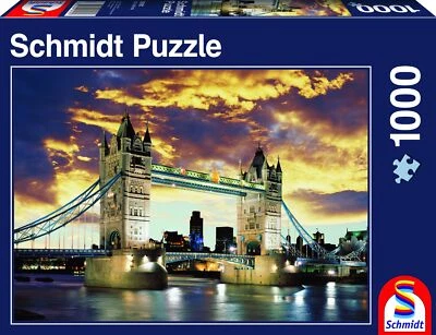 Schmidt Spiele 58181 Tower Bridge London Standard 1000 Teile Puzzle