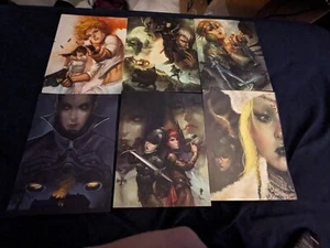 6 New Magnetic Press Play RPG Carbon Grey (Kickstarter Ed) Prints - Picture 1 of 8