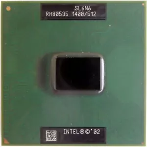 CPU 1.4GHz SL6N6 330 1400MHz Mobile Celeron Processor Socket M 478 mPGA478b - Picture 1 of 3