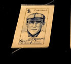 1911 S74 Silk Tobacco Card: Arnold Houser, St. Louis Cardinals