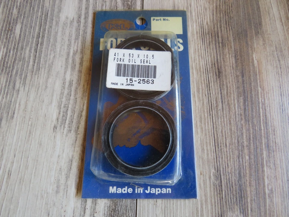 NEW K&L Fork Seal Seals 2 HONDA KAWASAKI CR250R KX125 KX250 TECATE-3 OM23 - Image 1 of 1