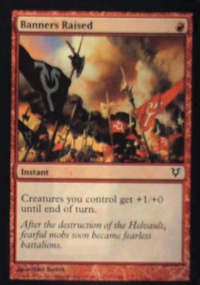 Banners Raised - Avacyn Restored: #127, Magic: The Gathering Nm R189 - Image 1 of 1