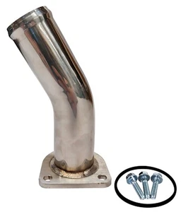 Termostato HD de acero inoxidable carcasa cuello de agua para Ford Powerstroke 1994-98 7,3 L - Imagen 1 de 7
