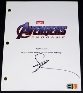 SEBASTIAN STAN Signed AVENGERS ENDGAME Full Movie SCRIPT w/ SWAU COA autograph - Picture 1 of 2