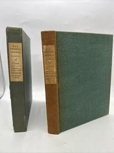 Leaves of Grass by Walt Whitman Doubleday Doran Illustrated 1940 Ed - Picture 1 of 11