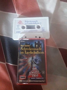 Hörspiel MC Kassette Das Schloss Trio Schreckensnacht Im Landschulheim Rar - Bild 1 von 3