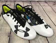 under armour soccer cleats white