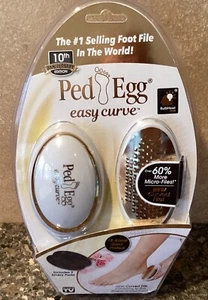 Ped Egg Easy Curve Foot File- 10th anniversary Edition- 18 karat gold plated