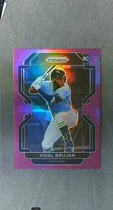 2022 Panini Prizm Tier III Purple Prizm #252 Vidal Brujan RC Rays - Picture 1 of 2