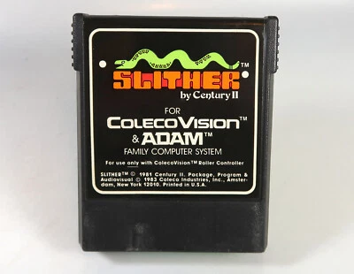 Colecovision - SLITHER Cartridge for the Roller Controller-TESTED & WORKS - Image 1 of 2